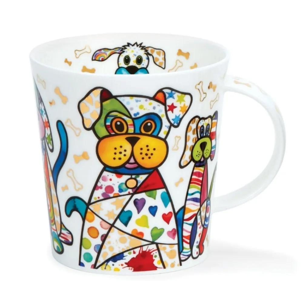 Dunoon Lomond Blingers Dog Mug- Shape: Lomond