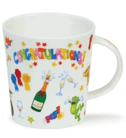 Dunoon Lomond Congratulations Mug- Shape: Lomond