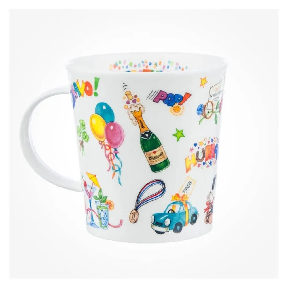 Dunoon Lomond Congratulations Mug- Shape: Lomond
