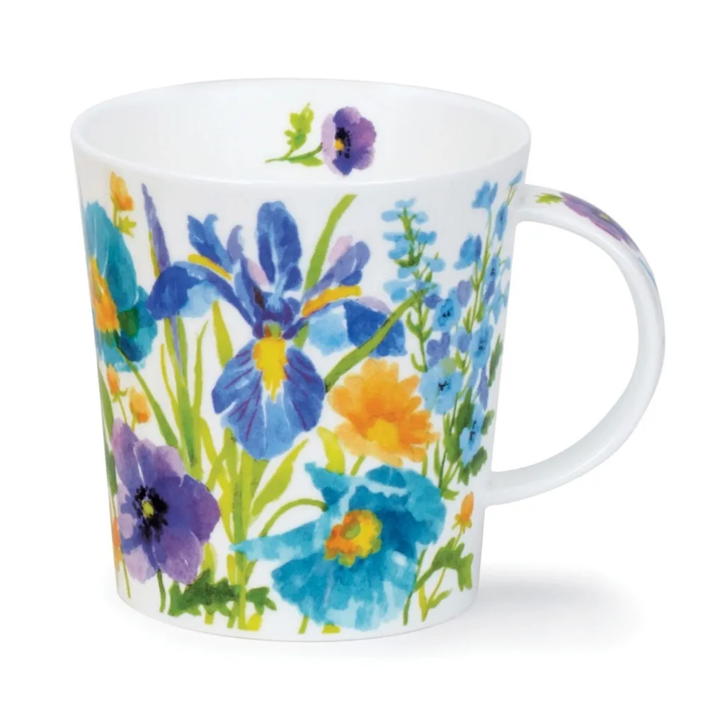 Dunoon Lomond Kelmscott Blue Mug- Shape: Lomond