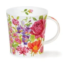 Dunoon Lomond Kelmscott Pink Mug- Shape: Lomond
