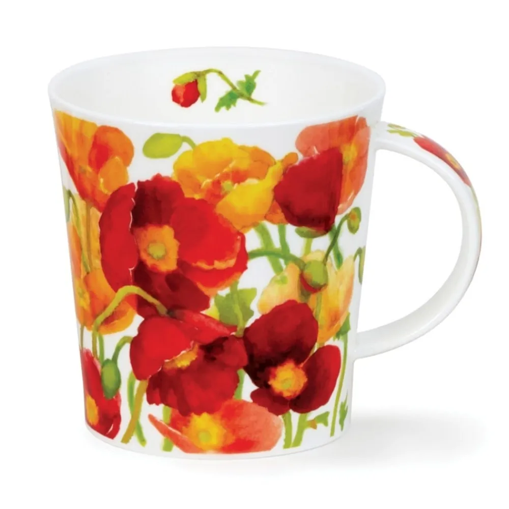 Dunoon Lomond Kelmscott Red Mug- Shape: Lomond