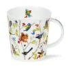 Dunoon Lomond Secret Wood Blue Tit Mug- Shape: Lomond