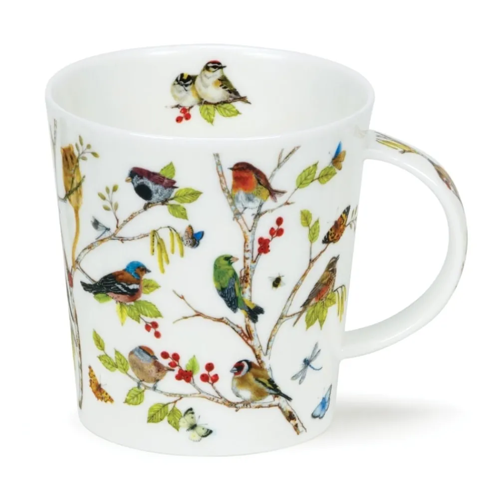 Dunoon Lomond Secret Wood Robin Mug- Shape: Lomond