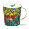 Dunoon Lomond Utopia Leopard Mug- Shape: Lomond