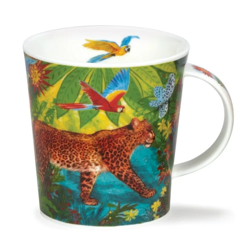 Dunoon Lomond Utopia Leopard Mug- Shape: Lomond