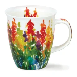 Dunoon Nevis Bright Blooms Spire Mug- Shape: Nevis