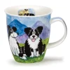 Dunoon Nevis Highland Animals Collie Mug- Shape: Nevis