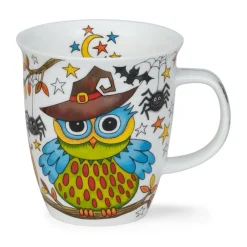 Dunoon Nevis Spooky Wooky Owl Mug- Shape: Nevis
