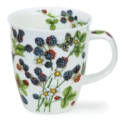 Dunoon Nevis Wild Fruits Blackberry Mug- Shape: Nevis