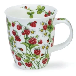 Dunoon Nevis Wild Fruits Raspberry Mug- Shape: Nevis