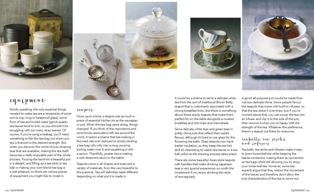 Easy Leaf Tea: Tea House Recipes to Make at Home- Books