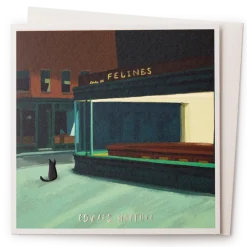 Edward Hoppurr Greeting Card- Greeting Cards