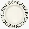 Emma Bridgewater Black Toast Bacon & Egg Dinner Plate- Emma Bridgewater