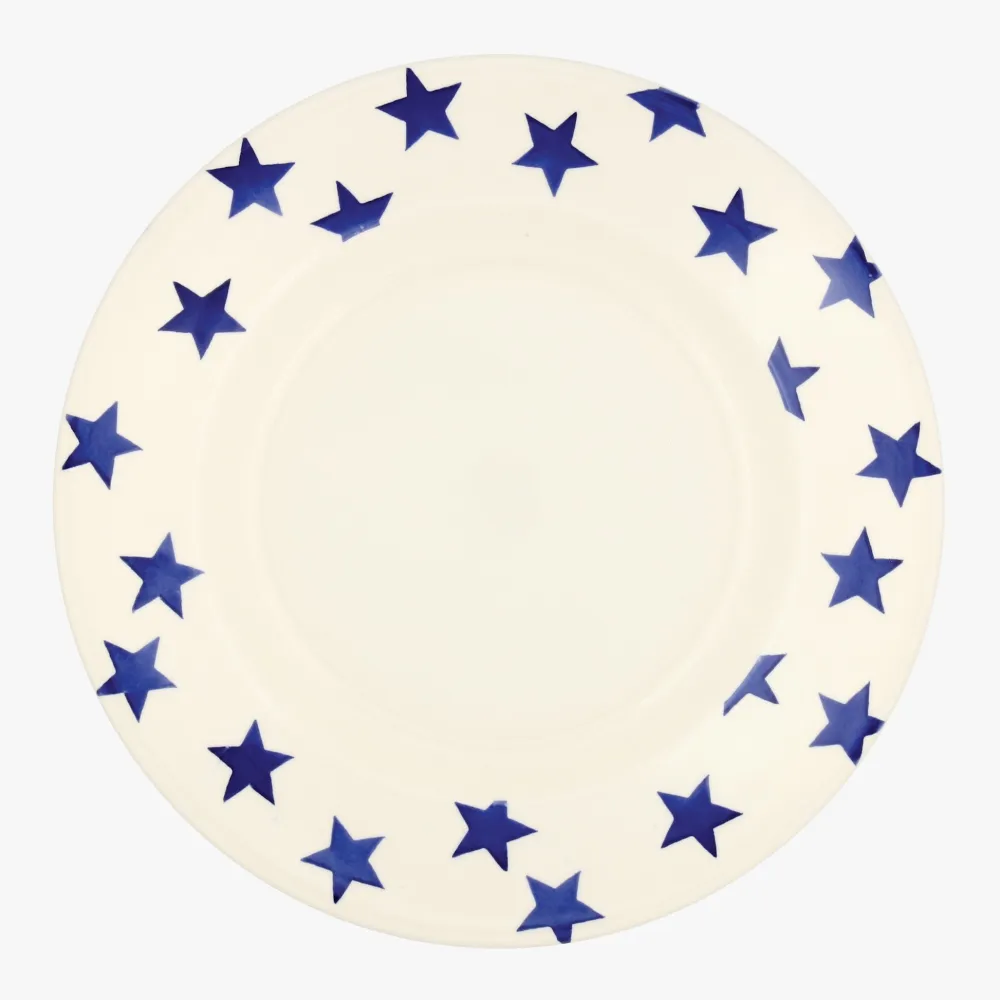 Emma Bridgewater Blue Star Dinner Plate- Emma Bridgewater