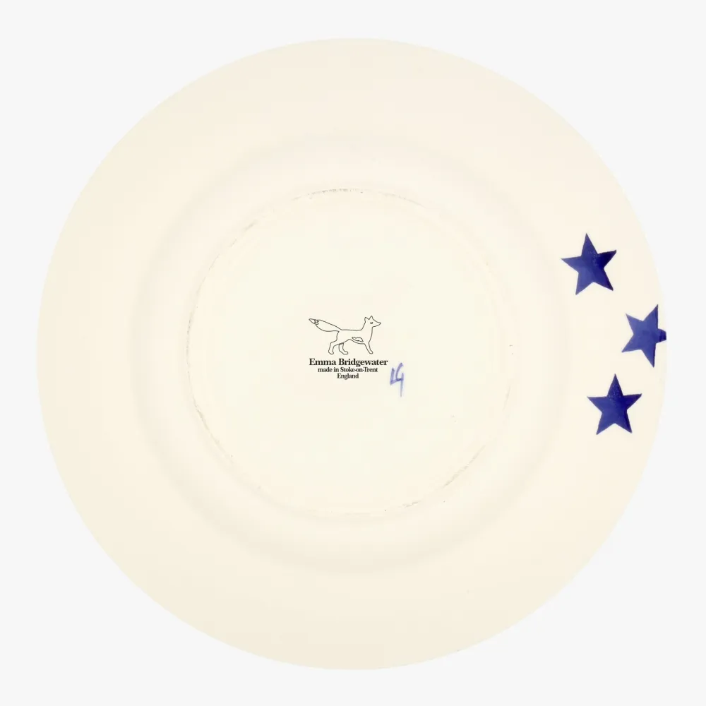 Emma Bridgewater Blue Star Dinner Plate- Emma Bridgewater