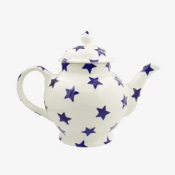 Emma Bridgewater Blue Star 4 Mug Teapot- Emma Bridgewater|Teapots