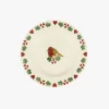 Emma Bridgewater Christmas Joy Robin 6.5" Plate- Emma Bridgewater
