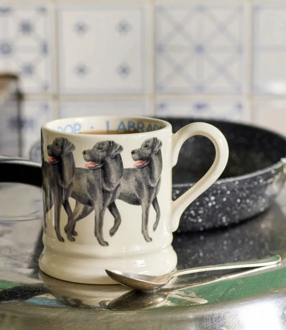 Emma Bridgewater Dogs Black Labrador 1/2 Pint Mug- Emma Bridgewater