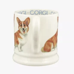 Emma Bridgewater Dogs Pembroke Welsh Corgi 1/2 Pint Mug- Emma Bridgewater