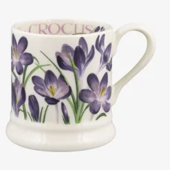 Emma Bridgewater Flowers Crocus 1/2 Pint Mug- Emma Bridgewater|Assorted Mugs