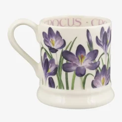 Emma Bridgewater Flowers Crocus 1/2 Pint Mug- Emma Bridgewater|Assorted Mugs
