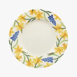 Emma Bridgewater Little Daffodils 8.5" Plate- Emma Bridgewater