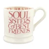 Emma Bridgewater Pink Toast Soul Sisters 1/2 Pint Mug- Emma Bridgewater|Assorted Mugs