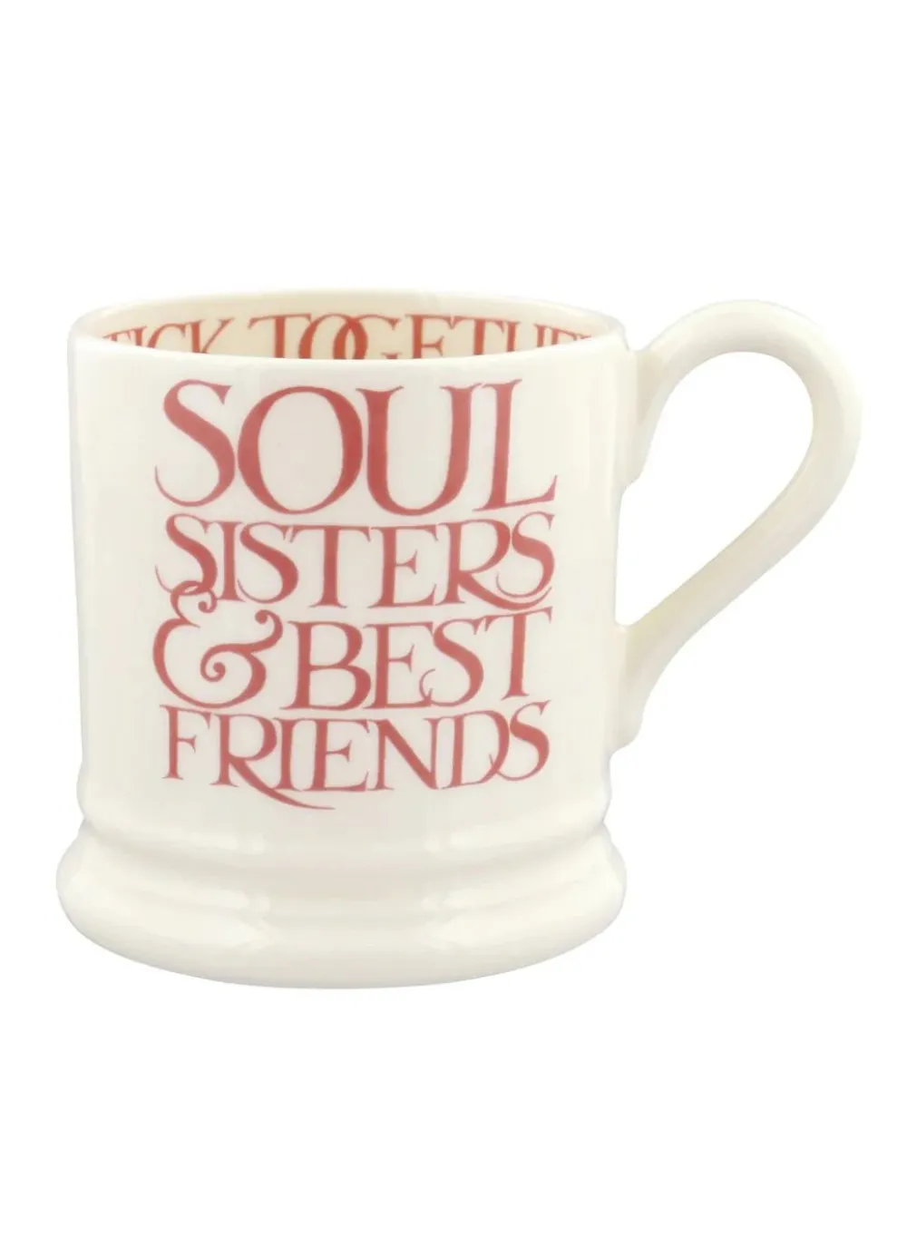 Emma Bridgewater Pink Toast Soul Sisters 1/2 Pint Mug- Emma Bridgewater|Assorted Mugs
