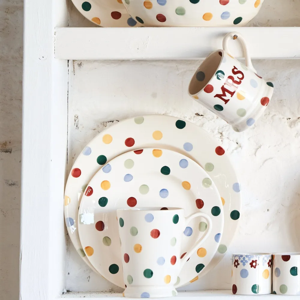 Emma Bridgewater Polka Dot Dinner Plate- Emma Bridgewater