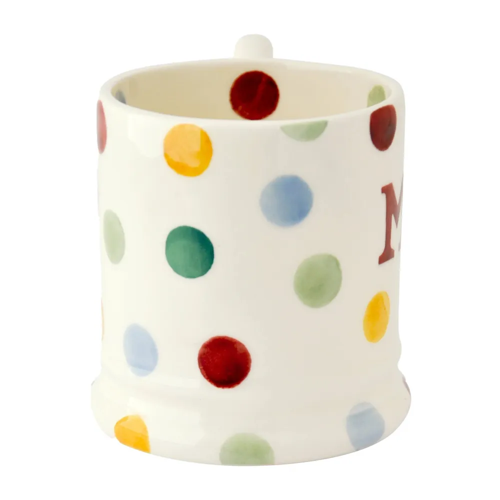 Emma Bridgewater Polka Dot Mr Mug 1/2 Pint mug- Emma Bridgewater|Assorted Mugs
