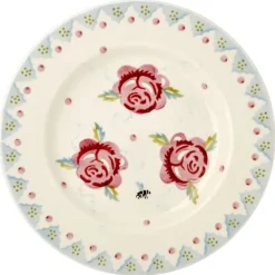 Emma Bridgewater Rose & Bee Salad Plate- Emma Bridgewater