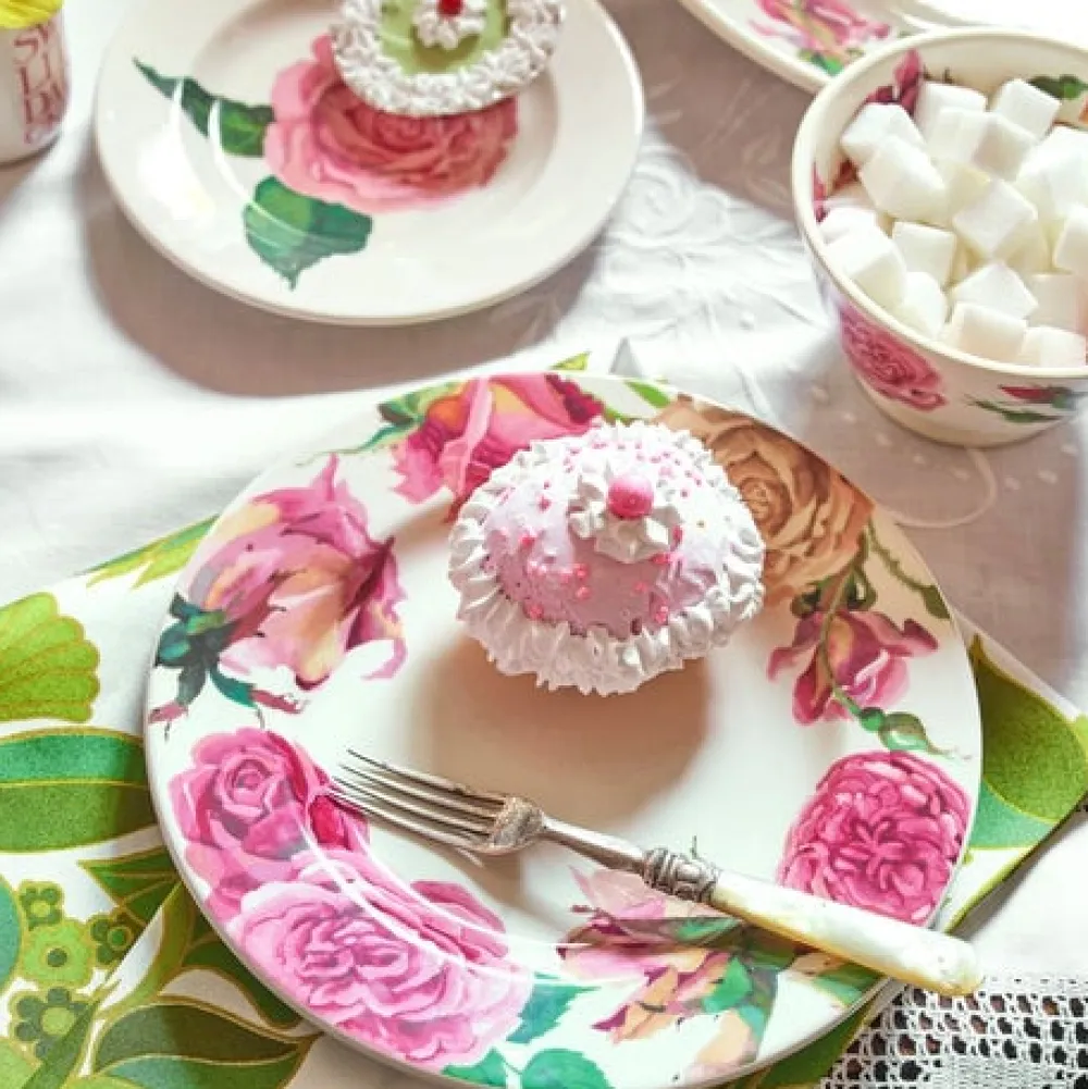 Emma Bridgewater Roses All My Life 8.5" Plate- Emma Bridgewater