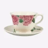 Emma Bridgewater Roses All My Life Large Teacup & Saucer- Emma Bridgewater|Teacups & Saucers
