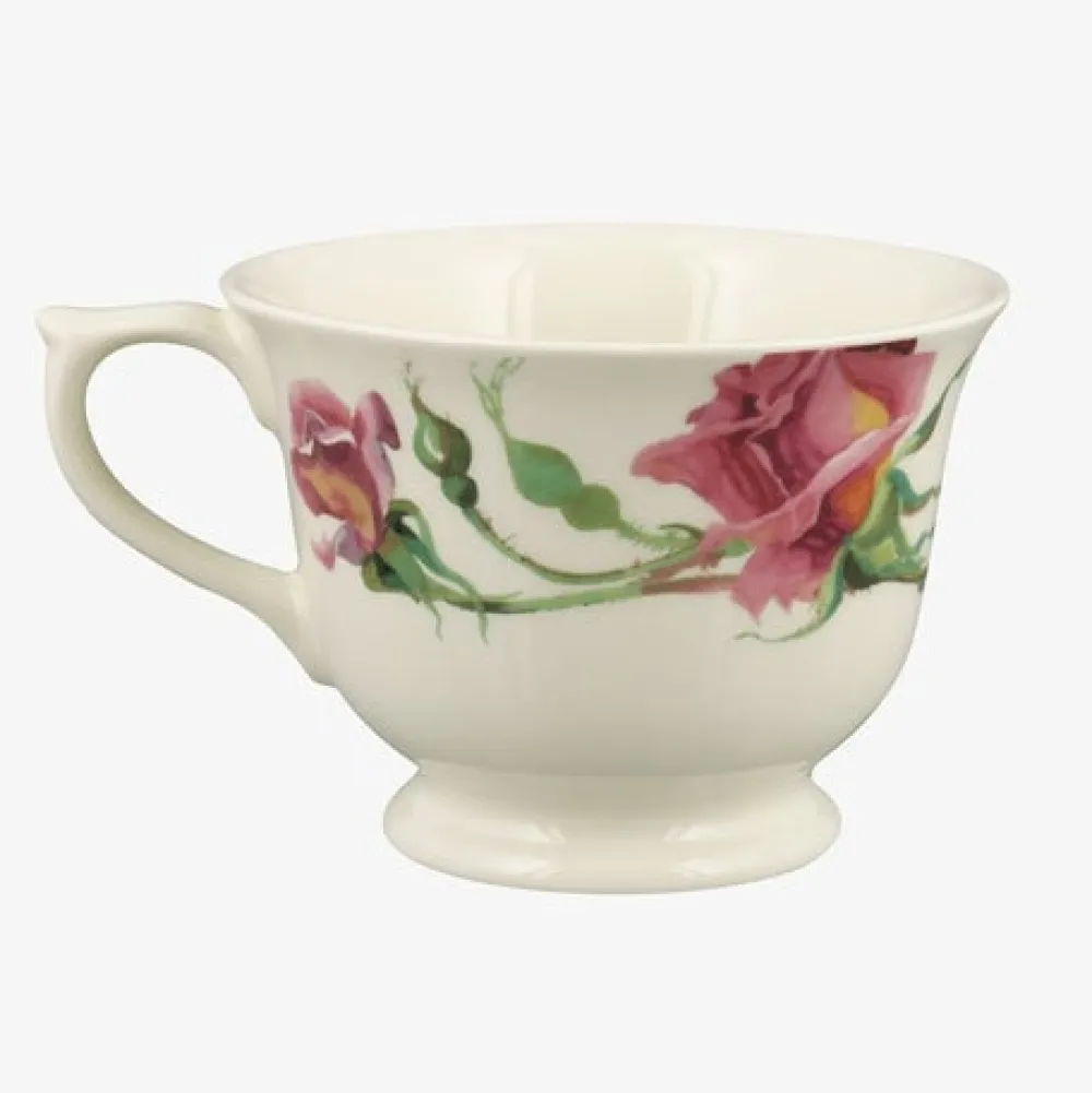 Emma Bridgewater Roses All My Life Large Teacup & Saucer- Emma Bridgewater|Teacups & Saucers