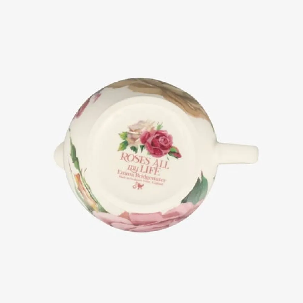 Emma Bridgewater Roses All My Life 1/2 Pint Jug- Vases|Emma Bridgewater