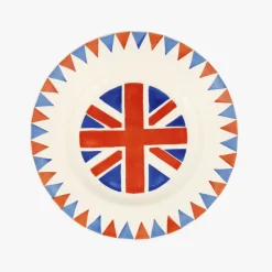 Emma Bridgewater Union Jack Truly Great Salad Plate- Emma Bridgewater
