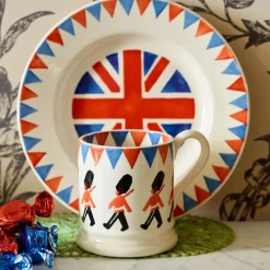 Emma Bridgewater Union Jack Truly Great Salad Plate- Emma Bridgewater