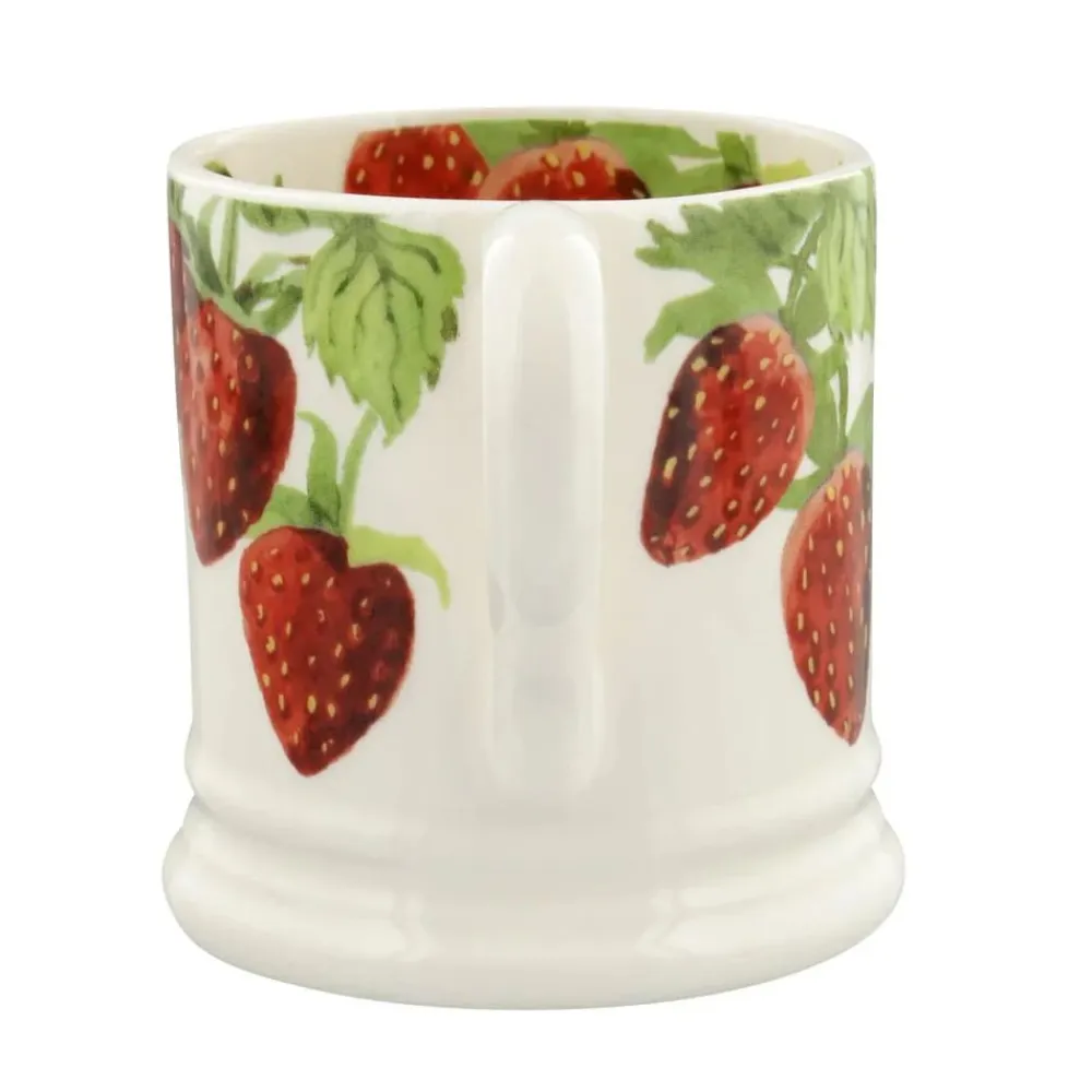 Emma Bridgewater Vegetable Garden Strawberries 1/2 Pint Mug- Emma Bridgewater