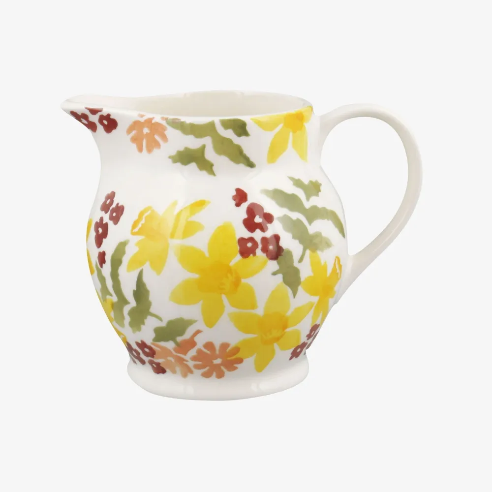 Emma Bridgewater Wild Daffodils 1/2 Pint Jug- Vases|Emma Bridgewater
