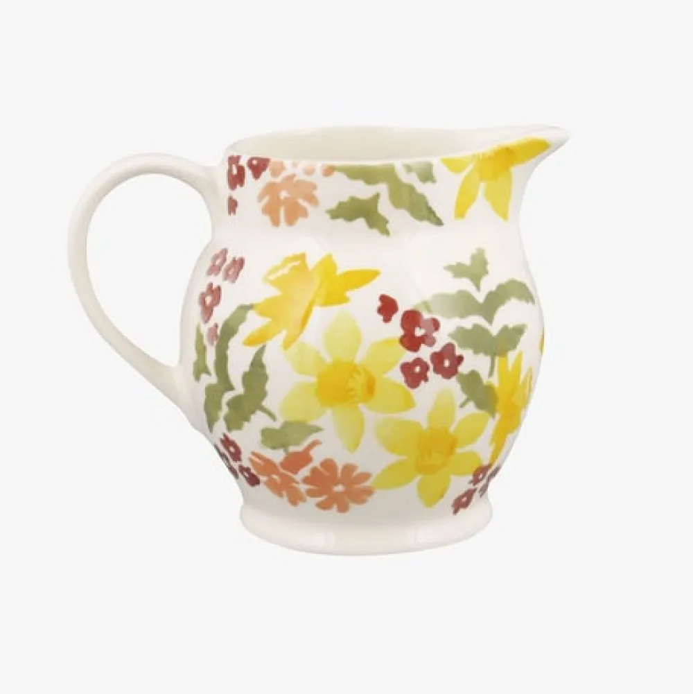 Emma Bridgewater Wild Daffodils 1/2 Pint Jug- Vases|Emma Bridgewater