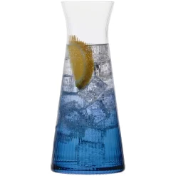 Empire Blue Water Carafe- Bar Accessories & Decanters