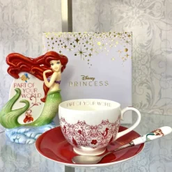 English Ladies Co. Ariel Color Story Teacup & Saucer- Teacups & Saucers