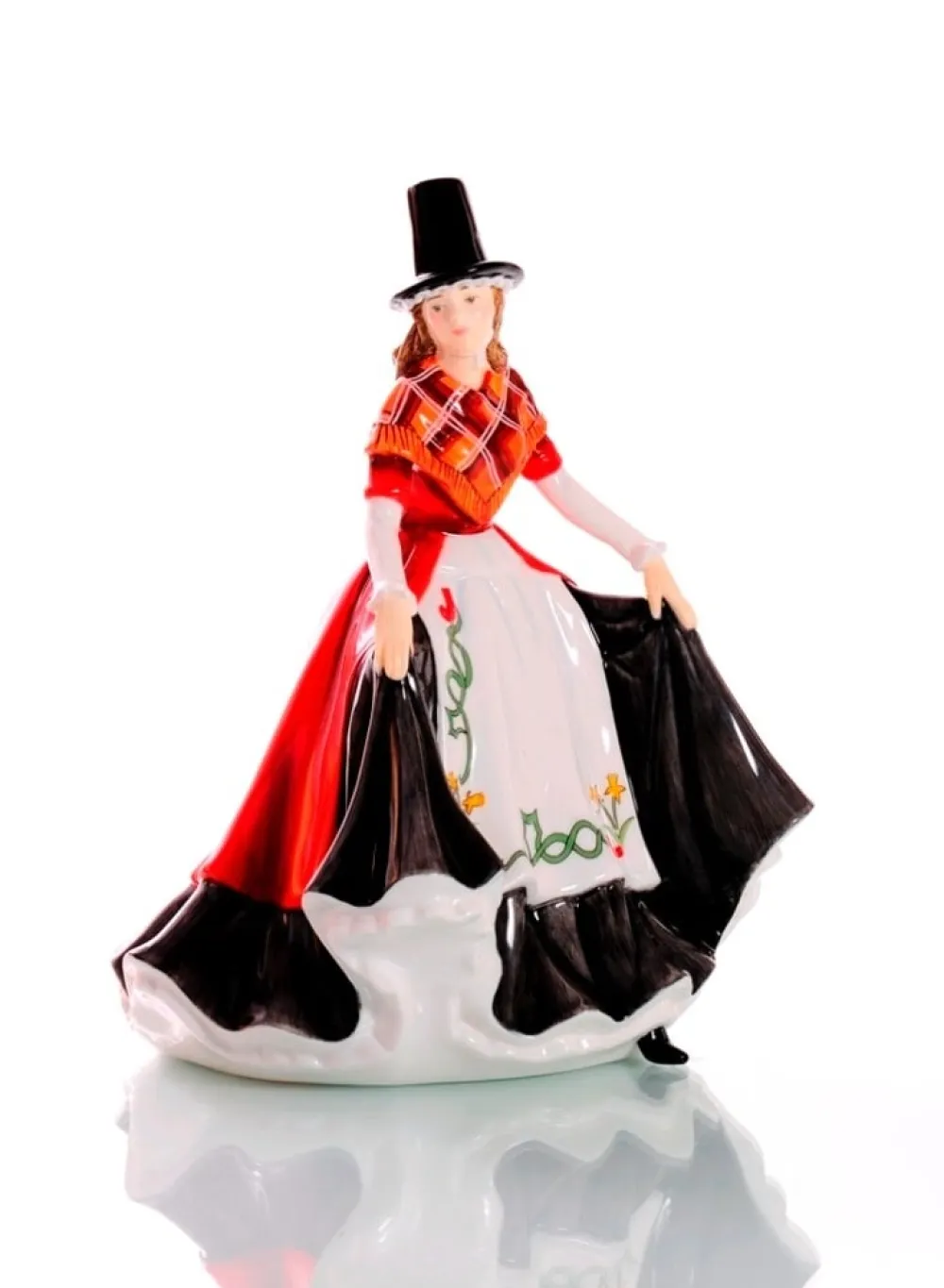 English Ladies Co. 'Celtic Ladies, Wales'- English Ladies Figurines