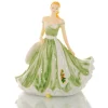 English Ladies Co. 'Flower of the Month, December'- English Ladies Figurines