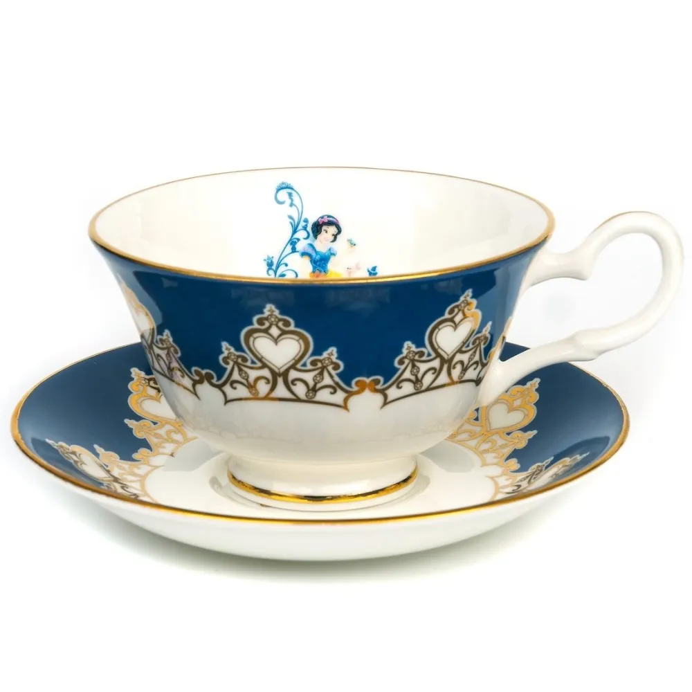 English Ladies Co. Snow White Teacup & Saucer- Children's Tabletop|Teacups & Saucers