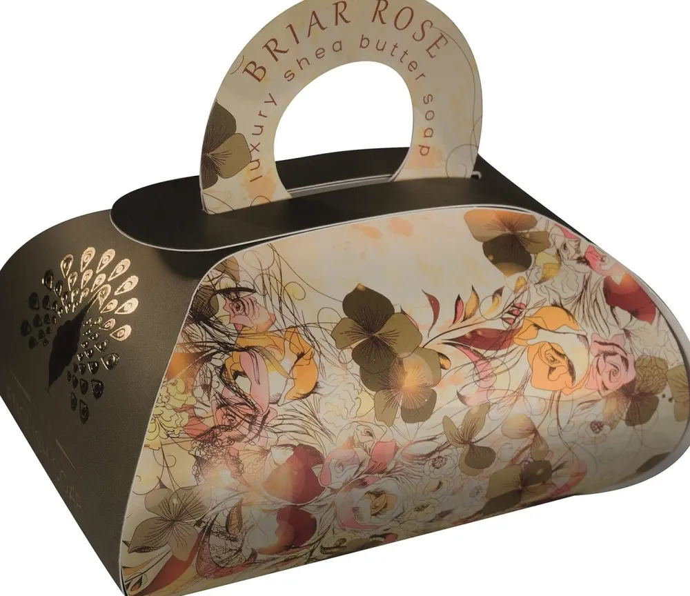 English Soap Co. Briar Rose Large Gift Soap- Bar Soaps