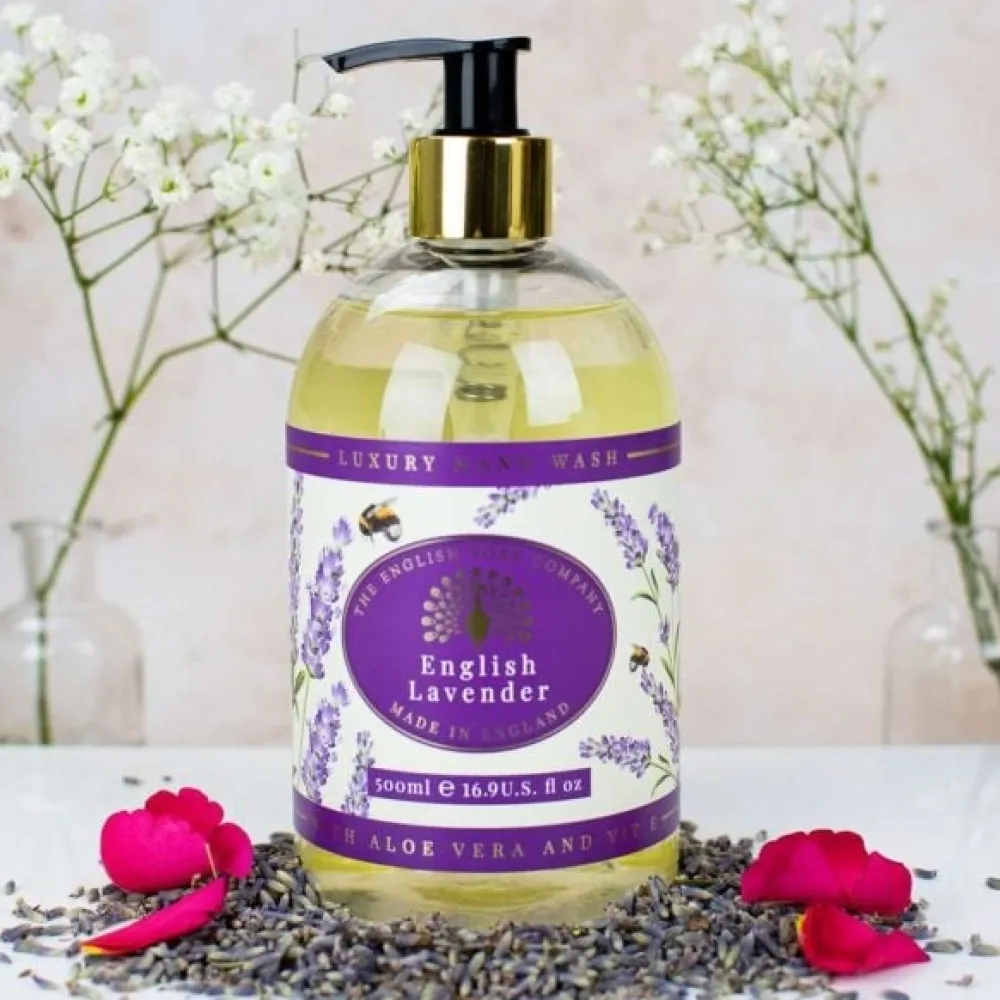 English Soap Co. English Lavender Hand Wash- Liquid Hand Soap
