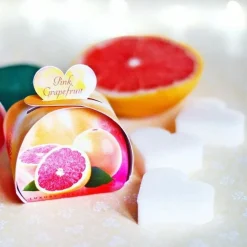 English Soap Co. Pink Grapefruit Mini Guest Soaps Set- Bar Soaps