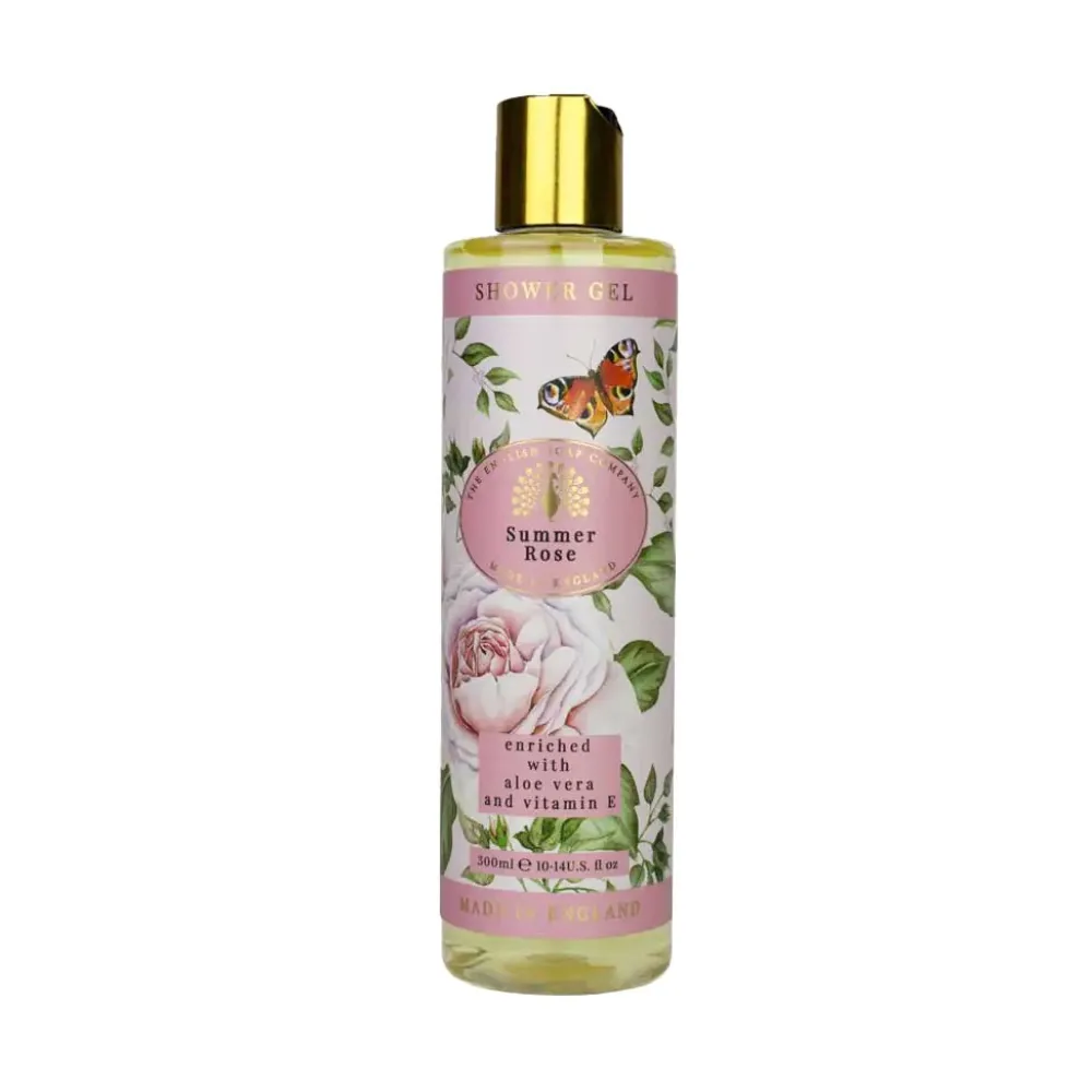 English Soap Co. Summer Rose Shower Gel- Bath & Shower